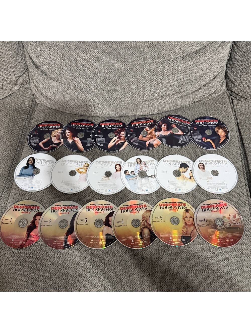 Desperate Housewives Seasons 1-3 DVD Lot TV Series Discs Only ABC Comedy Drama